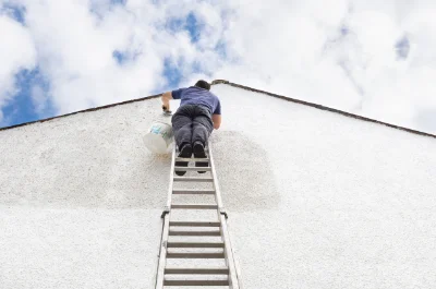 Peinture extérieure à Clairavaux — façades et ravalement